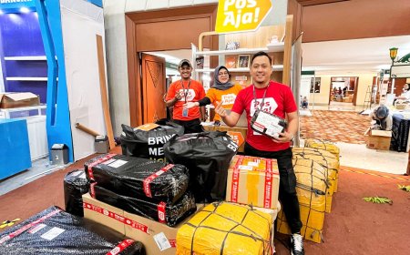 Inacraft 2025, Jumlah Pengiriman Barang Lewat Pos Indonesia Meroket