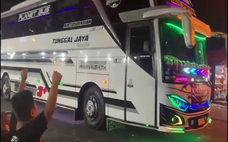 Bus Pakai Klakson Telolet Terancam Penjara