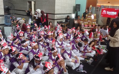 Ratusan Siswa Ikuti Tour De Bank CIMB Niaga Bandung