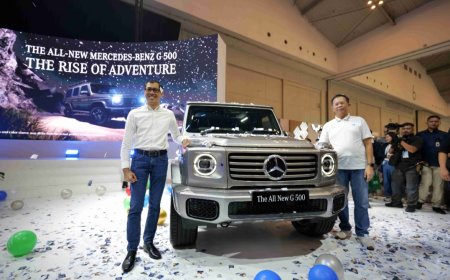 SUV The All-New Mercedes Benz G 500 PROFESSIONAL Line Resmi Meluncur di BCA Expoversary 2025