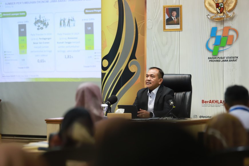 Ekonomi Jabar Tumbuh 4,95 Persen Sepanjang 2024