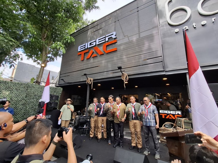 Buka Toko Pertama di Indonesia, EIGER TAC Bidik Pasar Luas