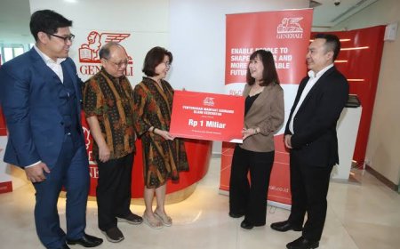 Generali Indonesia Bayarkan Klaim Lebih dari Rp1,3 Triliun
