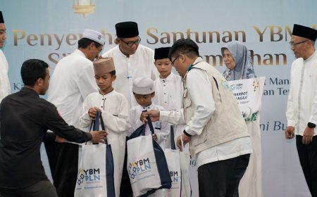 Ramadhan Berkah, PLN UIP JBT Santuni Anak Yatim Hingga Marbot Masjid