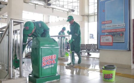 Supersol Dukung Mudik Bersih Anti Kuman di Berbagai Lokasi di Jawa Hingga Bali