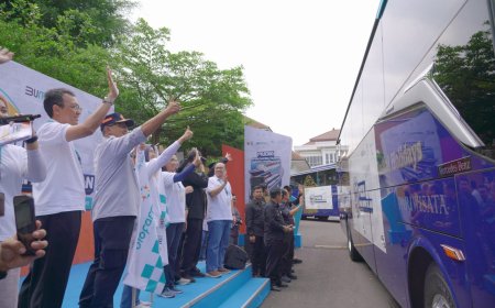 Bio Farma Siapkan 12 Bus Bagi Pemudik Lebaran 2025