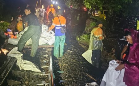KAI Daop 2 Bandung Kerahkan Tim Maksimal Perbaiki Jalur Ciamis-Manonjaya