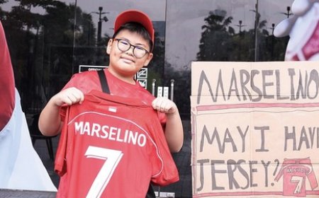 Bocah Kenneth yang Kehilangan Jersey Marcelino Akhirnya Dapat Hadiah Spesial dari Timnas Indonesia