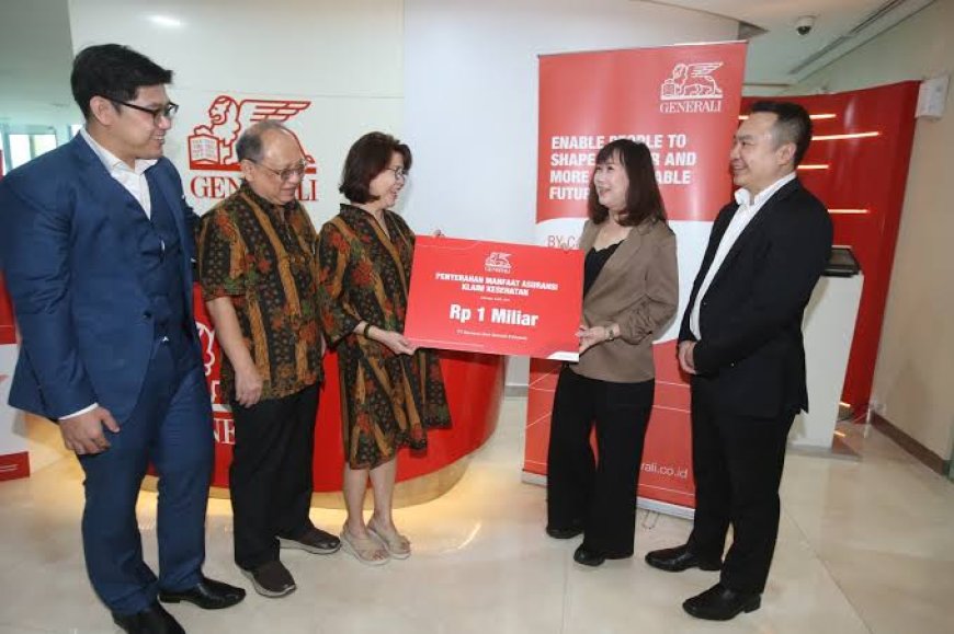 Generali Indonesia Bayarkan Klaim Lebih dari Rp1,3 Triliun