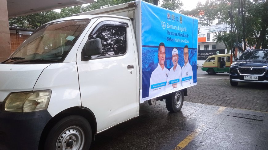 Korban Banjir Bekasi Terima Bantuan Kadin Jabar
