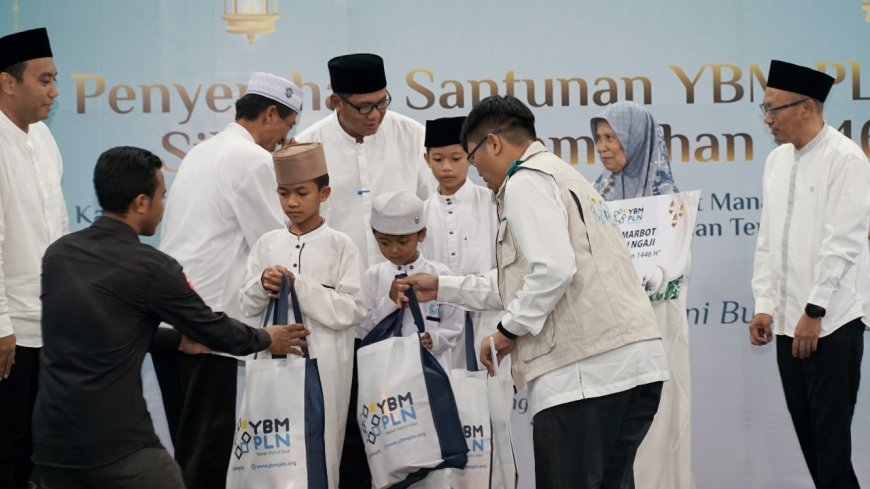 Ramadhan Berkah, PLN UIP JBT Santuni Anak Yatim Hingga Marbot Masjid