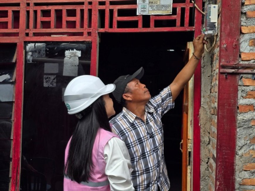800 Keluarga Prasejahtera Pasang Baru Listrik Gratis