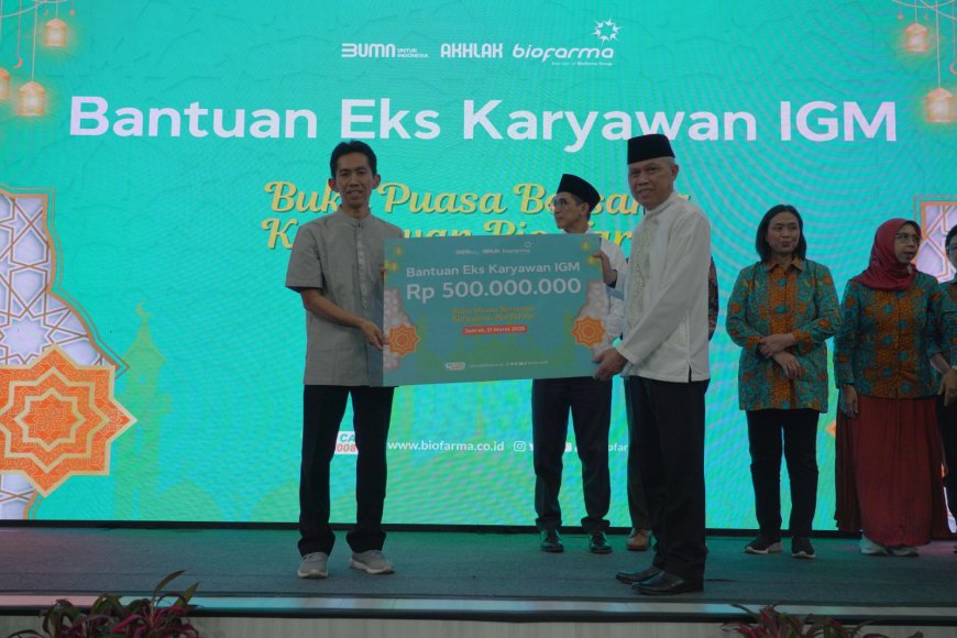 Ramadan Berbagi, Ramadan Peduli : Bio Farma Bagikan Santunan Rp2 Miliar