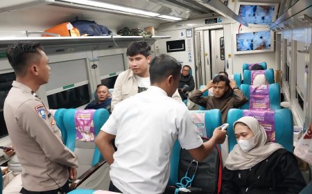 KAI Daop 2 Bandung Siagakan Tim Medis untuk Kelancaran Angkutan Lebaran 2025