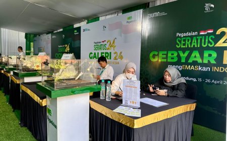 Pegadaian Jabar Catat Lonjakan Transaksi Emas, Gebyar Emas Jadi Magnet Baru Masyarakat Bandung
