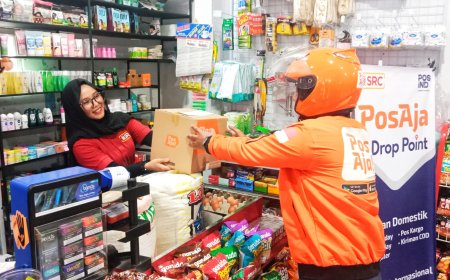 Pos Indonesia Permudah Layanan Kirim Paket Lewat Jaringan Toko Kelontong di Seluruh Indonesia