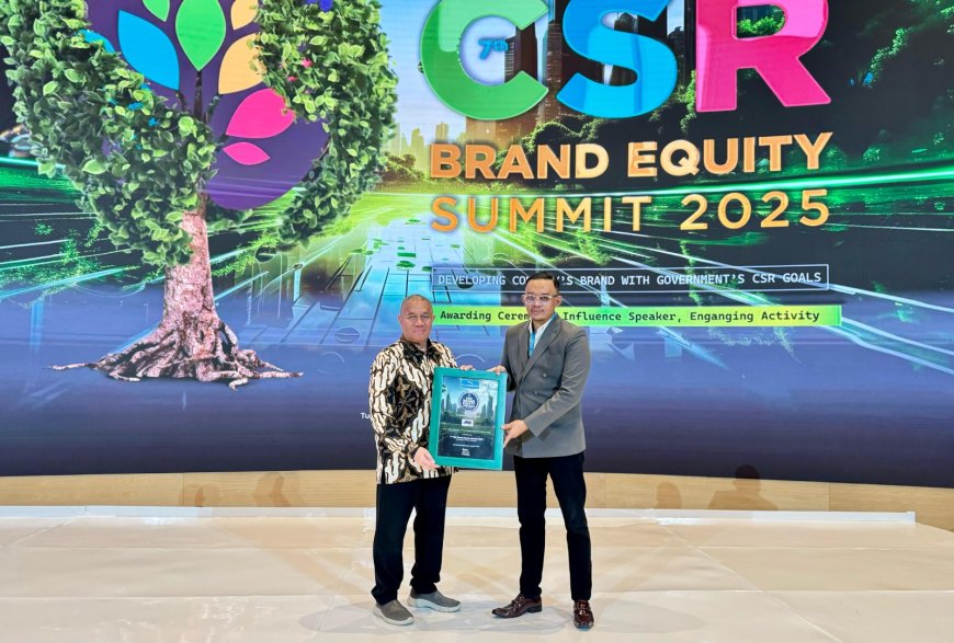 JNE Diakui sebagai Perusahaan Kurir Peduli Sosial, Terima CSR Brand Equity Awards 2025