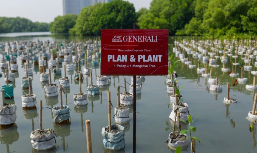Generali Indonesia Tanam 15.200 Mangrove, Serap 4,5 Juta Kg Emisi Karbon