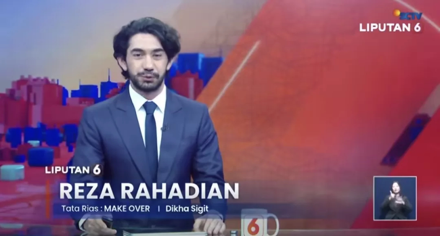Reza Rahadian Jadi Pembawa Berita di TV, Publik Terkecoh: Bukan Film, Tapi Penampilan Asli!