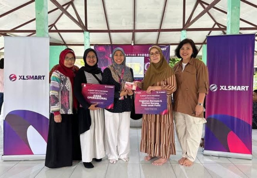 XLSMART Salurkan Bantuan Sosial di Cirebon, Perkuat Budaya Perusahaan Humanis dan Inklusif