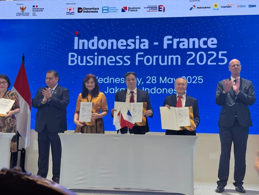 BioNet dan Bio Farma Kolaborasi Kembangkan Vaksin TdaP Inovatif untuk ASEAN, Disaksikan Presiden Macron