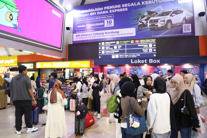 Libur Kenaikan Isa Almasih, Hampir 50 Ribu Penumpang Naik Kereta dari Daop 2 Bandung
