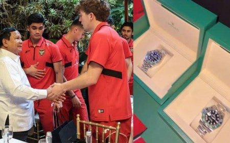 Timnas Dapat Hadiah Rolex dari Presiden Prabowo! Intip Spesifikasi & Harga Jam Mewahnya
