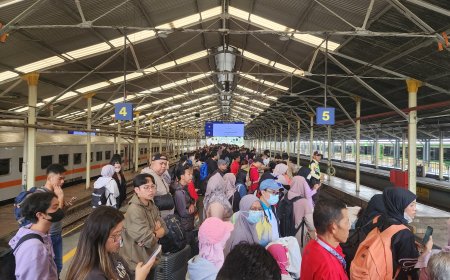 Libur Panjang IdulAdha, Stasiun Tasikmalaya Layani 7.921 Penumpang: Puncak Arus pada 8 Juni 2025