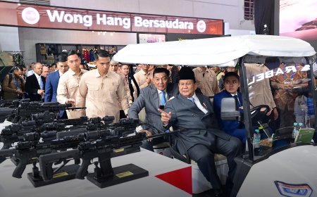 DEFEND ID Jadi Sorotan di Indo Defence 2024, Prabowo: Kedaulatan Butuh Teknologi Pertahanan Mandiri