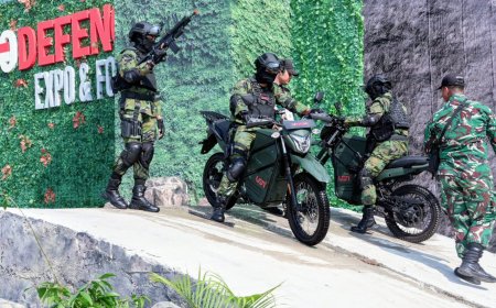 Motor Listrik Sprint Curi Perhatian di Indo Defence 2024, Sudah Dipesan 5.000 Unit untuk Pertahanan!