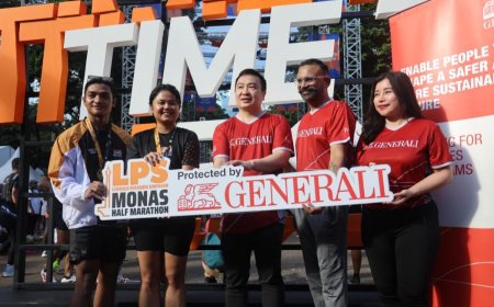 Generali Indonesia Berikan Proteksi Bagi 6.000 Bagi LPS Monas Half Marathon