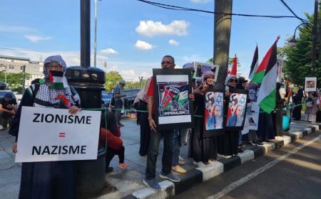 Bandung Bergejolak! Ratusan Massa FPN Gelar Aksi Solidaritas Palestina di Jantung Asia Afrika