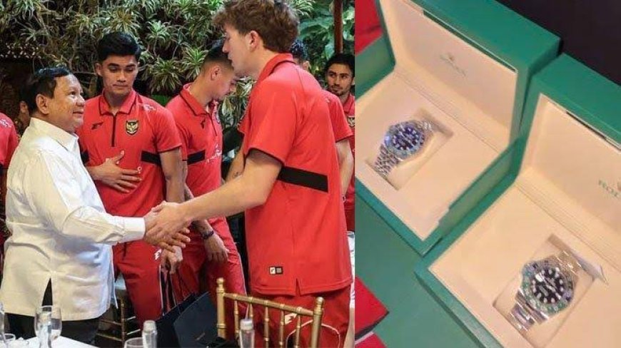 Timnas Dapat Hadiah Rolex dari Presiden Prabowo! Intip Spesifikasi & Harga Jam Mewahnya