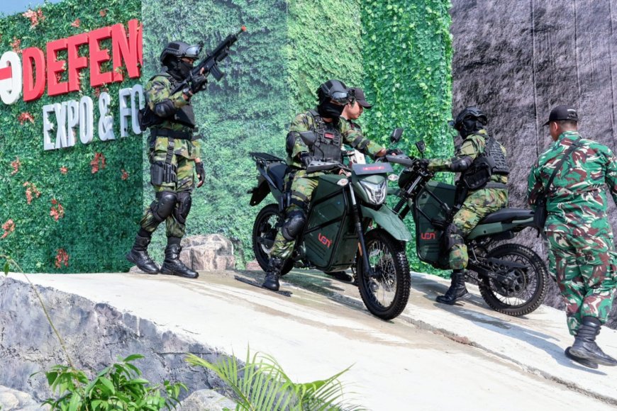 Motor Listrik Sprint Curi Perhatian di Indo Defence 2024, Sudah Dipesan 5.000 Unit untuk Pertahanan!