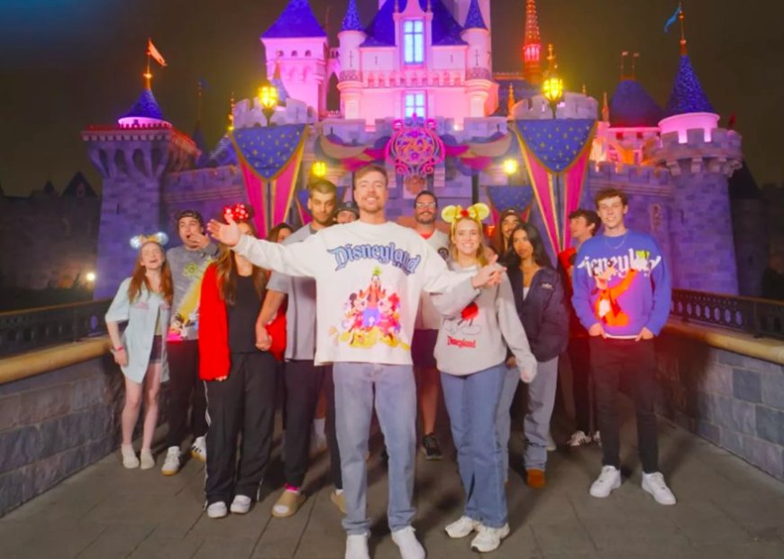 MrBeast Sewakan Disneyland Rp8,1 Miliar Demi Kencan Romantis Bareng Tunangan!