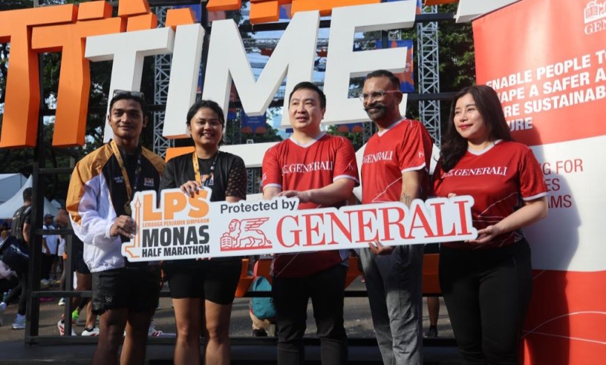 Generali Indonesia Berikan Proteksi Bagi 6.000 Bagi LPS Monas Half Marathon