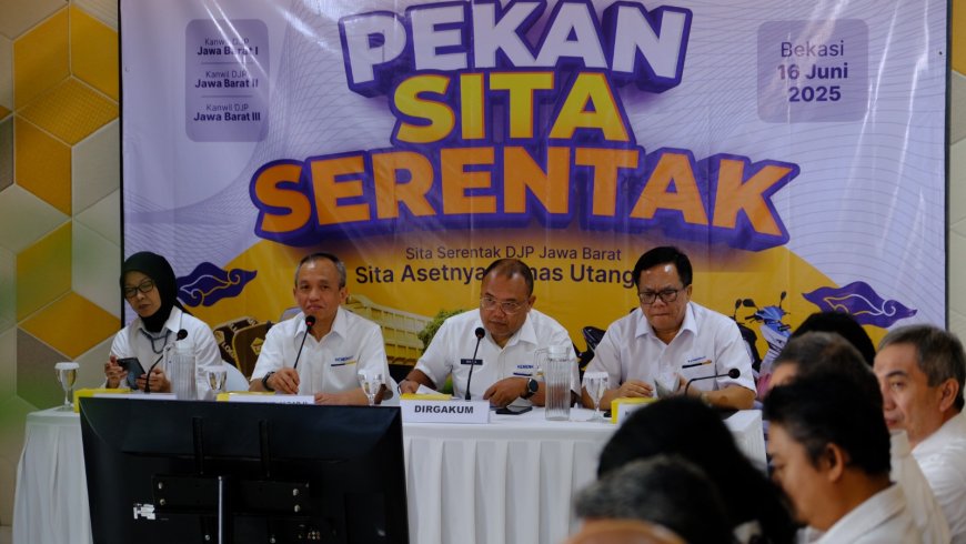 DJP Sita 133 Aset Penunggak Pajak di Jabar, Nilai Tembus Rp16,7 Miliar!