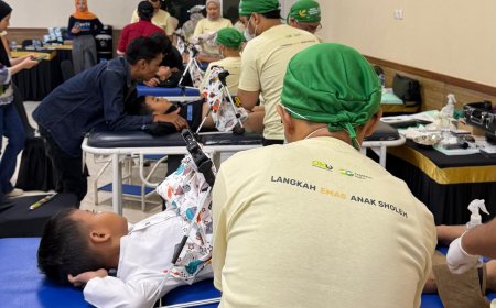 320 Anak Ikuti Khitan Massal Gratis Pegadaian Kanwil X Jabar
