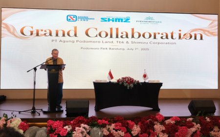 Agung Podomoro Perluas Sayap Bisnis Properti Lewat Kemitraan Global dengan Shimizu Corporation