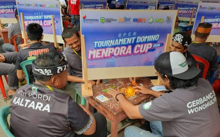 Ribuan Peserta Menpora Cup 2025, Buktikan Permainan Warung Bisa Jadi Olahraga Nasional