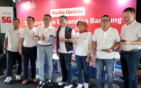Telkomsel Hadirkan Jaringan Hyper 5G di Bandung Raya: Kecepatan Tembus 730 Mbps, Cakupan Luas hingga Bandara Kertajati!
