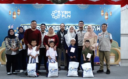 55 Anak dari Keluarga Pra Sejahtera Ikuti  Khitanan Massal Gratis YBM PLN UIP JBT