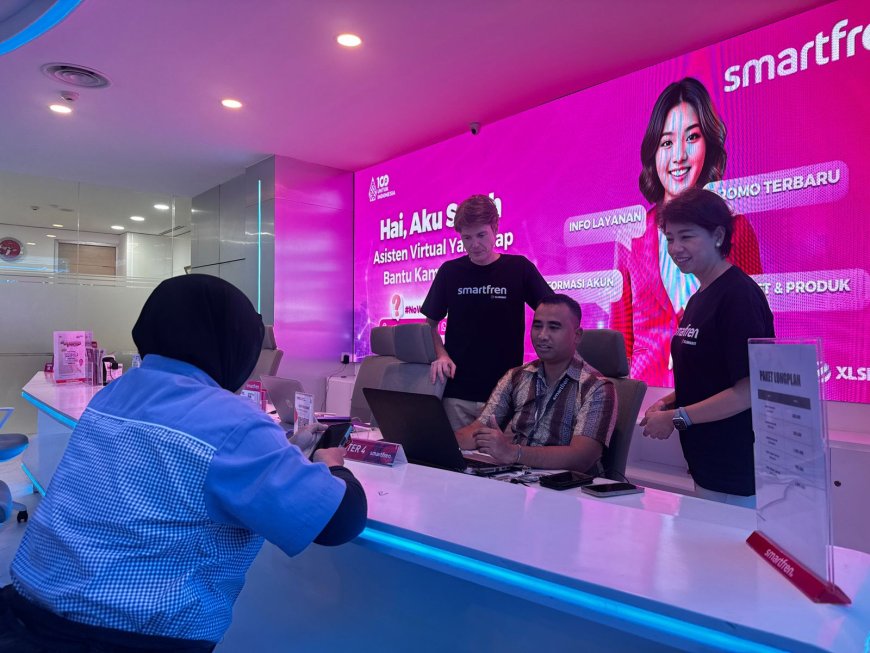 XLSMART Hadirkan Sarah, Asisten Virtual Berbasis AI: Lompatan Baru Smartfren Care Menuju Layanan Digital Tanpa Batas