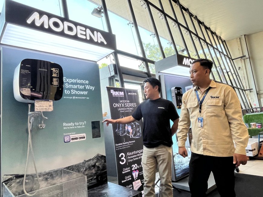 MODENA Onyx Series: Water Heater Canggih dengan Kendali Suhu Lewat Aplikasi Smartphone