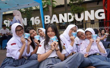 MASIH bersama by.U Menyapa SMA Negeri 16 Bandung, Hadirkan Ragam Keseruan hingga Coach Futsal Tingkat Nasional