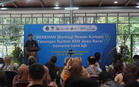 OJK Jabar dan Pemprov Luncurkan Program Tabungan Kurban ASN “Berehan”, Dukung Ibadah Sekaligus Regenerasi Peternak