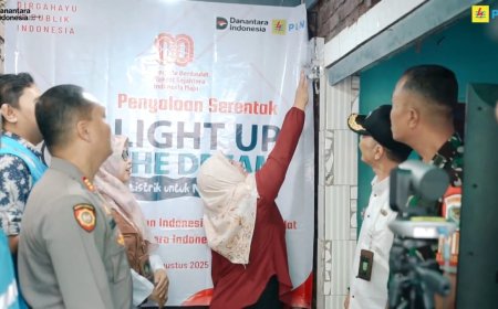 HUT RI ke-80, PLN UID Jabar Sambungkan Listrik Gratis ke 365 Rumah Tangga Prasejahtera
