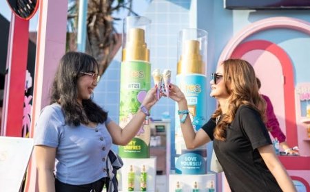 LaLaLa Festival 2025 Jadi Momen Manis Fres & Natural Kenalkan Wangi Baru dengan Sensasi Teh Segar