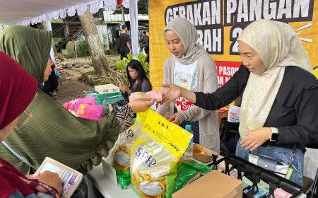 Beras Rp12.500/kg, Minyak & Gula di Bawah Pasar: Gerakan Pangan Murah Digelar di Jabar