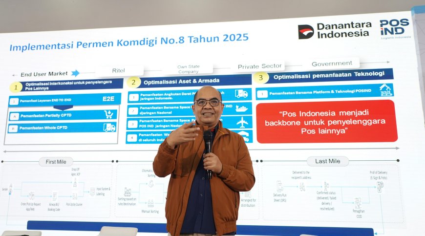Pos Indonesia Siap Jadi Backbone Industri Kurir Nasional
